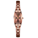 OLEVS Relógio Feminino Original Fino Quartzo a Prova D'água Aço Tungstênio 5501 15mm