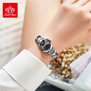 FATE LOVE Relógio Feminino Original Quartzo a Prova D'água Aço Inoxidável 818 25mm