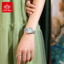 OLEVS Relógio Feminino Original Quartzo a Prova D'água Aço Inoxidável 817 29mm