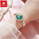 OLEVS Relógio Feminino Original Quartzo 100% Aço Inoxidável a Prova D'água 9971 30mm