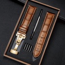 Pulseiras Relógios Couro PU Reposição na Caixa com Acessórios