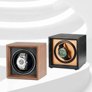 Caixa Giratória Relógios Automáticos Luxo 1 a 4 Slots USB e Type-C