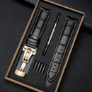 Pulseiras Relógios Couro PU Reposição na Caixa com Acessórios