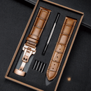 Pulseiras Relógios Couro PU Reposição na Caixa com Acessórios