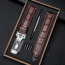 Pulseiras Relógios Couro PU Reposição na Caixa com Acessórios