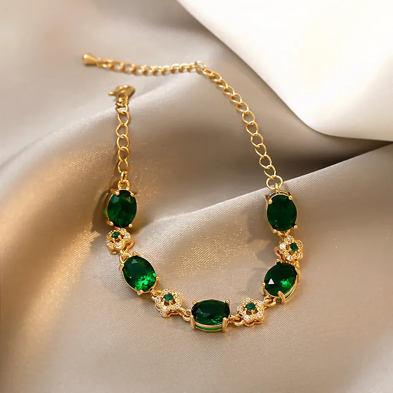 Pulseira  Feminino Aço Crital