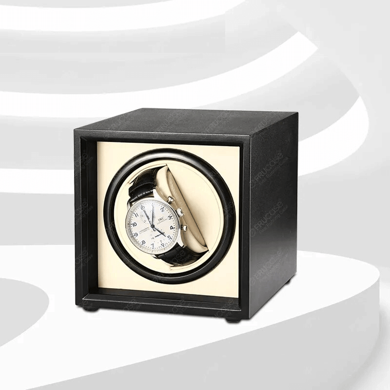 Caixa Giratória Relógios Automáticos Luxo 1 a 4 Slots USB e Type-C