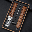 Pulseiras Relógios Couro PU Reposição na Caixa com Acessórios