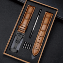 Pulseiras Relógios Couro PU Reposição na Caixa com Acessórios