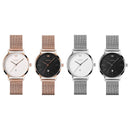 OLEVS Relógio Feminino Original Ultra Fino Minimalista Quartzo a Prova D'água Aço Inoxidável 5003L 33mm