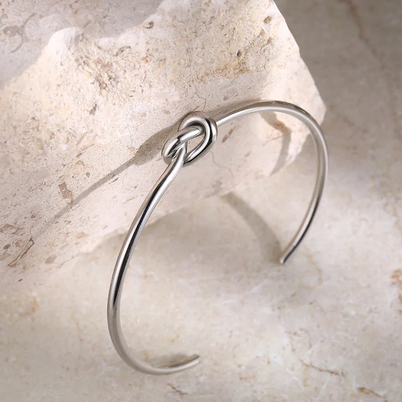 Bracelete Feminino Aço Inoxidável Elegante Perfeito para Presente Casamentos Festas