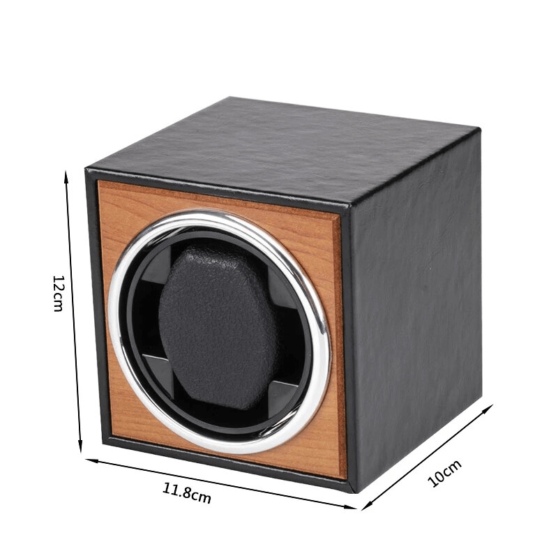 Caixa Giratória Relógios Automáticos Luxo 1 a 4 Slots USB e Type-C