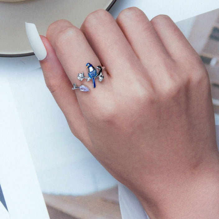 Conjunto Andorinha Azul Prata