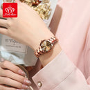 FATE LOVE Relógio Feminino Original Quartzo a Prova D'água Aço Inoxidável 818 25mm