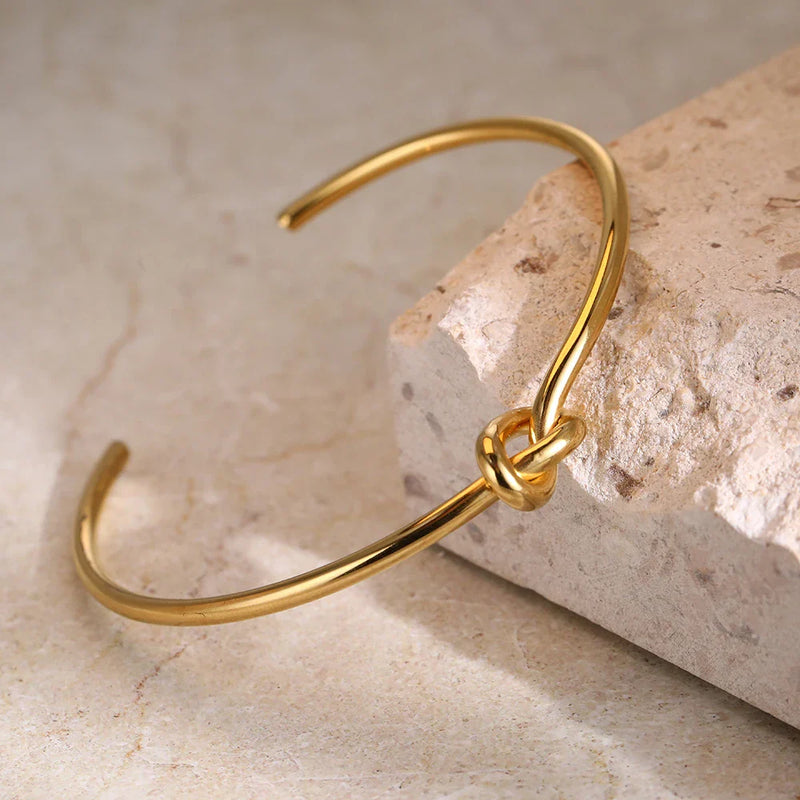 Bracelete Feminino Aço Inoxidável Elegante Perfeito para Presente Casamentos Festas