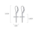 Brinco de Cruz Prata